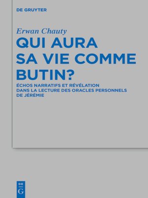 cover image of Qui aura sa vie comme butin?